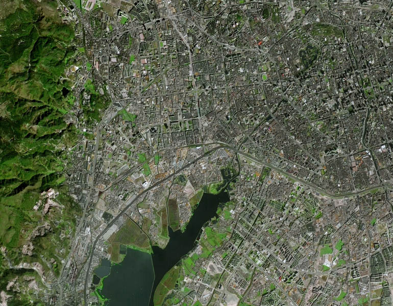 Cartosat-1卫星影像 - 中科超图地理云平台 Remote sensing satellite imagery,中科超图地理云平台