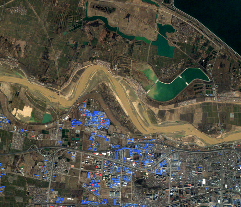 RapidEye卫星影像数据 - 中科超图地理云平台 Remote sensing satellite imagery,中科超图地理云平台