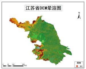 2015年江苏省GDEM V2数字高程数据,中科超图地理云平台