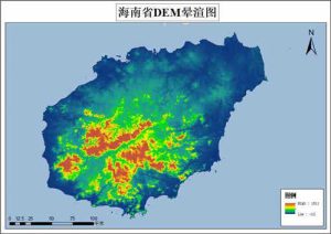 2015年海南省GDEM V2数字高程数据,中科超图地理云平台