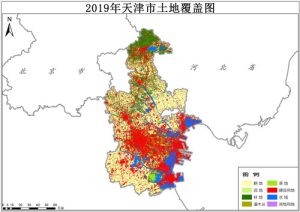 2019年天津市10米土地覆盖数据,中科超图地理云平台