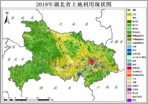 2019年湖北省土地利用数据(矢量),中科超图地理云平台