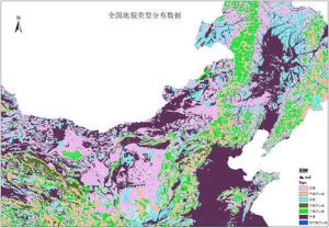 全国地貌类型空间分布数据,中科超图地理云平台