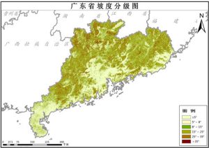 广东省坡度数据,中科超图地理云平台