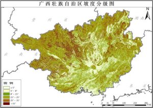 广西壮族自治区坡度数据,中科超图地理云平台