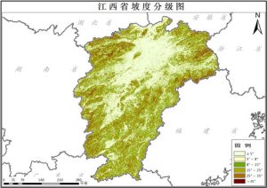 江西省坡度数据,中科超图地理云平台