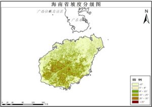 海南省坡度数据,中科超图地理云平台