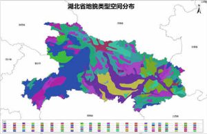 湖北省地貌类型空间分布数据,中科超图地理云平台