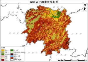 1995年湖南省土壤类型分布数据,中科超图地理云平台