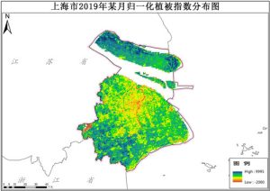 上海市归一化植被指数NDVI逐16天数据,中科超图地理云平台