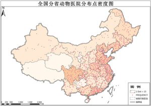全国动物医院点位数据,中科超图地理云平台