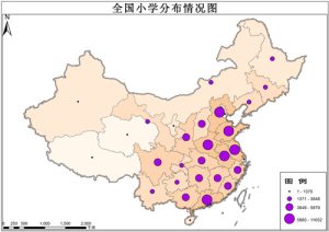 全国小学点位数据,中科超图地理云平台