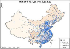 全国幼儿园点位数据,中科超图地理云平台