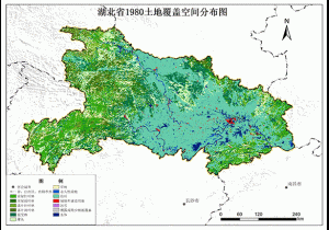 湖北省土地覆盖数据服务,中科超图地理云平台