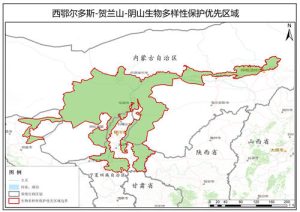 西鄂尔多斯-贺兰山-阴山生物多样性保护优先区,中科超图地理云平台