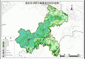 重庆市土地覆盖数据服务,中科超图地理云平台