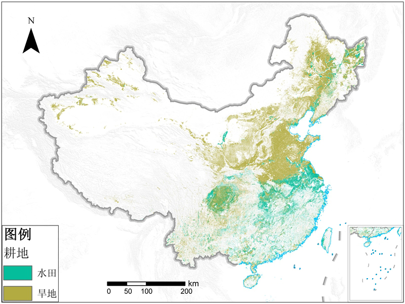 全国耕地资源空间分布服务