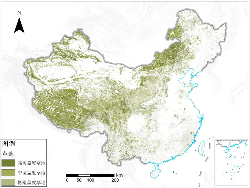 全国草地资源空间分布数据服务