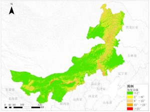 内蒙古坡度分级数据服务,中科超图地理云平台