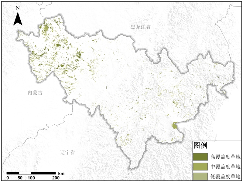 吉林省草地资源空间分布数据服务