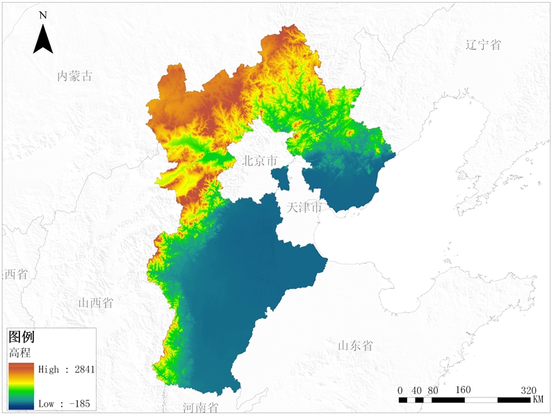 河南省DEM数据服务