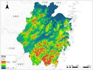 浙江省DEM数据服务,中科超图地理云平台