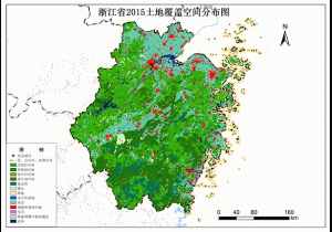 浙江省土地覆盖数据服务,中科超图地理云平台