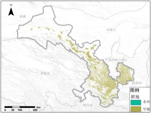 甘肃省耕地资源空间分布数据服务,中科超图地理云平台
