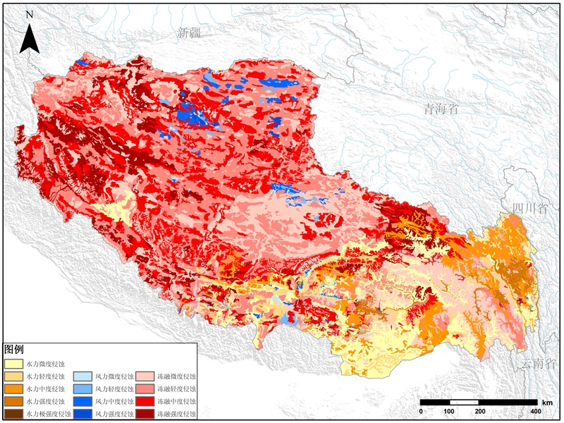 西藏土壤侵蚀数据服务