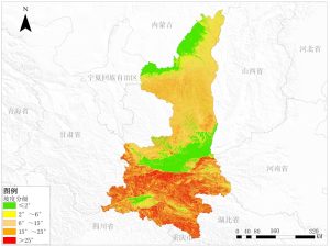 陕西省坡度分级数据服务,中科超图地理云平台