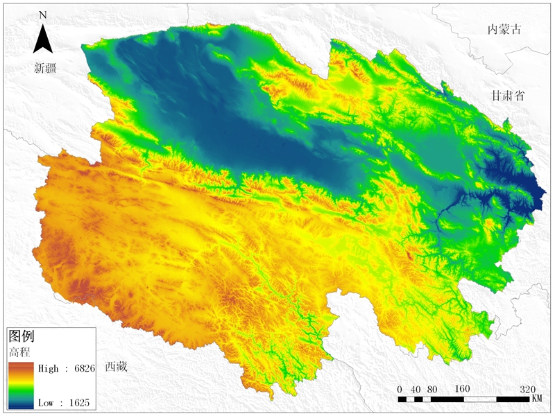 青海省DEM数据服务