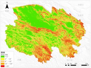 青海省坡度分级数据服务,中科超图地理云平台