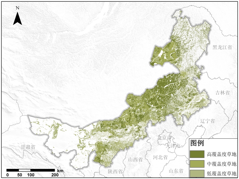 内蒙古自治区草地资源空间分布数据服务
