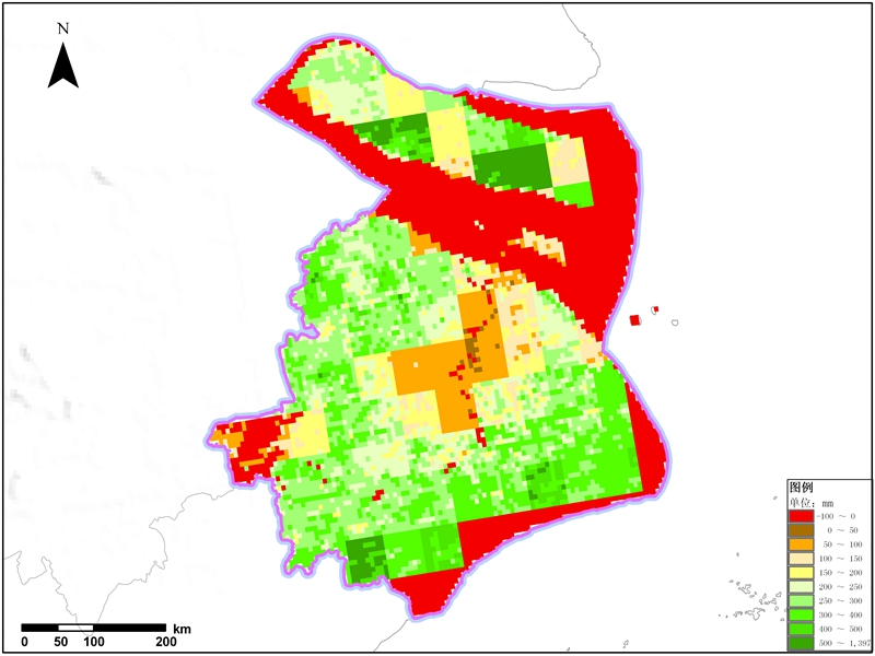 多种卫星遥感数据反演上海市蒸腾与蒸散（ET）数据服务