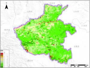 多种卫星遥感数据反演河南省蒸腾与蒸散（ET）数据服务,中科超图地理云平台