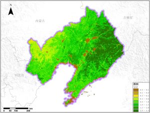 多种卫星遥感数据反演辽宁省叶面积指数（LAI）数据服务,中科超图地理云平台