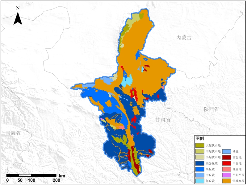 宁夏地貌数据服务