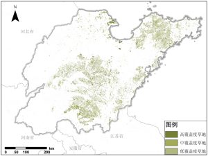 山东省草地资源空间分布数据服务,中科超图地理云平台