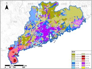 广东省地貌数据服务,中科超图地理云平台