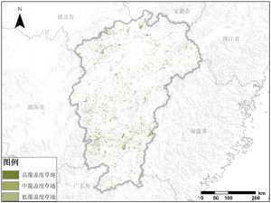 江西省草地资源空间分布数据服务,中科超图地理云平台