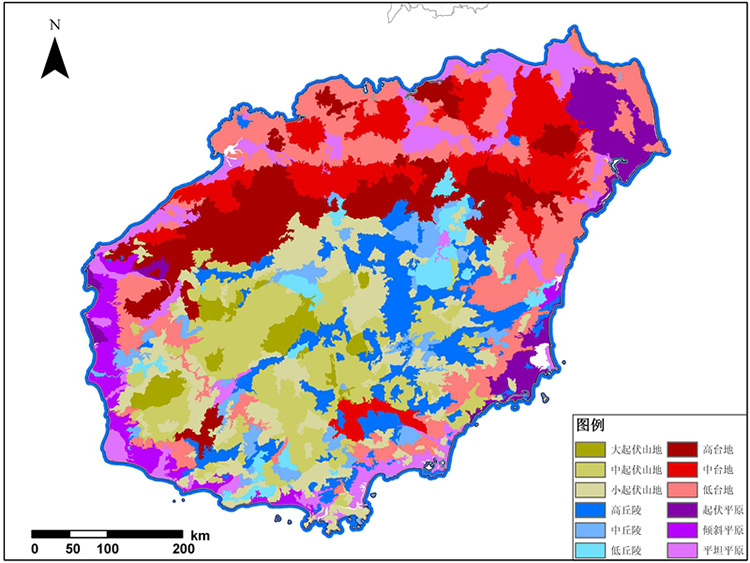 海南省地貌数据服务