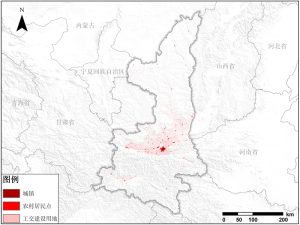 陕西省建设用地空间分布数据服务,中科超图地理云平台