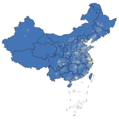 黑龙江省GDP公里格网数据服务