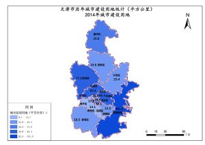 天津市2014年城市建设用地,中科超图地理云平台