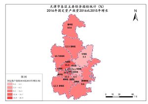天津市2016年全社会固定资产投资2016比2015年增长,中科超图地理云平台