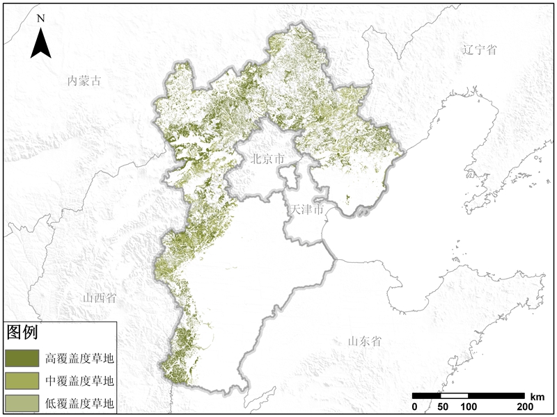河北省草地资源空间分布数据服务