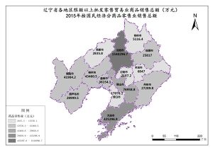 辽宁省2015年按国民经济分药品零售业销售总额,中科超图地理云平台